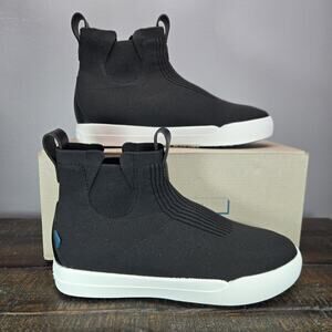 NEW Vessi Weekend Chelsea Womens Size 7 Waterproof Shoes Asphalt Black